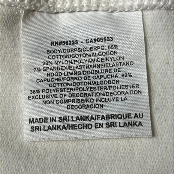 🌻 NIKE Cream/Black “Live Strong” zip up Hoodie sz. S - Picture 4 of 10